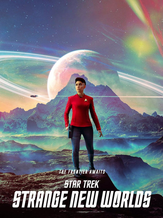 Star Trek Strange New Worlds paper poster