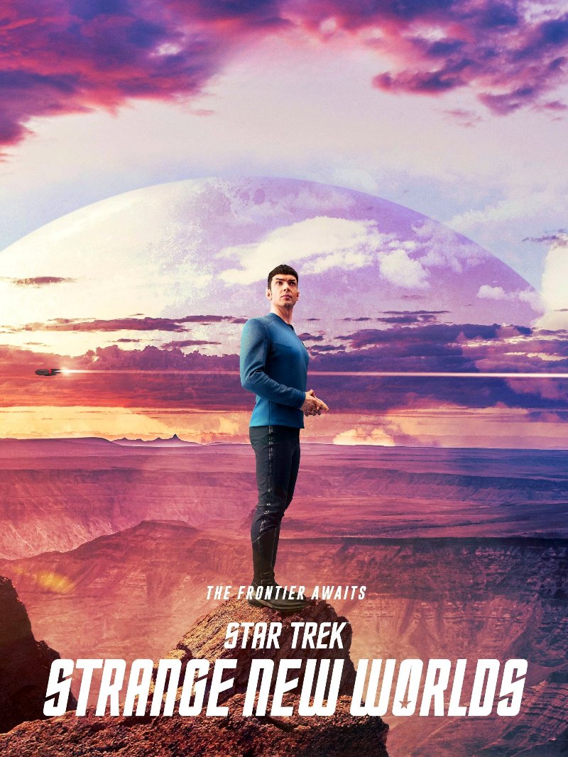 Star Trek Strange New Worlds paper poster