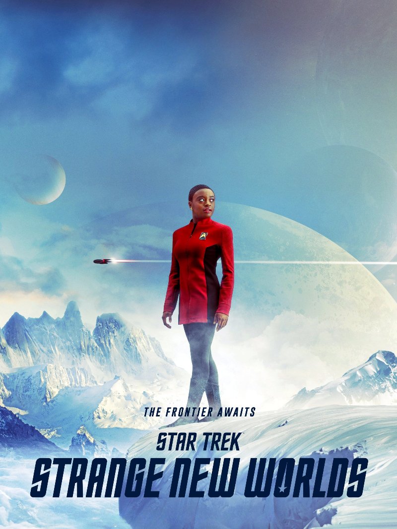 Star Trek Strange New Worlds paper poster