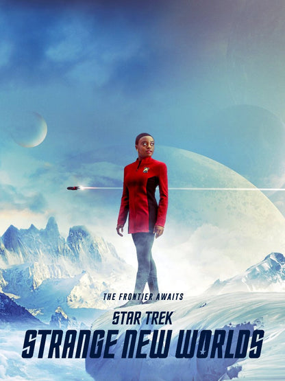 Star Trek Strange New Worlds paper poster