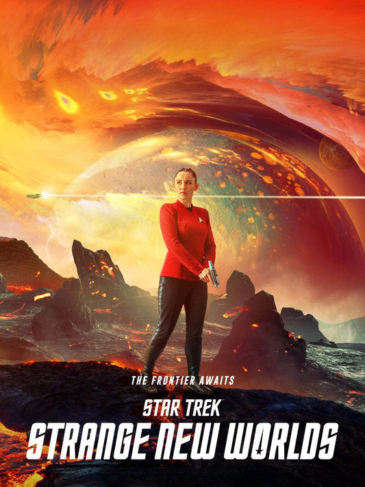 Star Trek Strange New Worlds paper poster