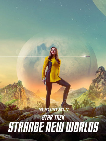 Star Trek Strange New Worlds paper poster