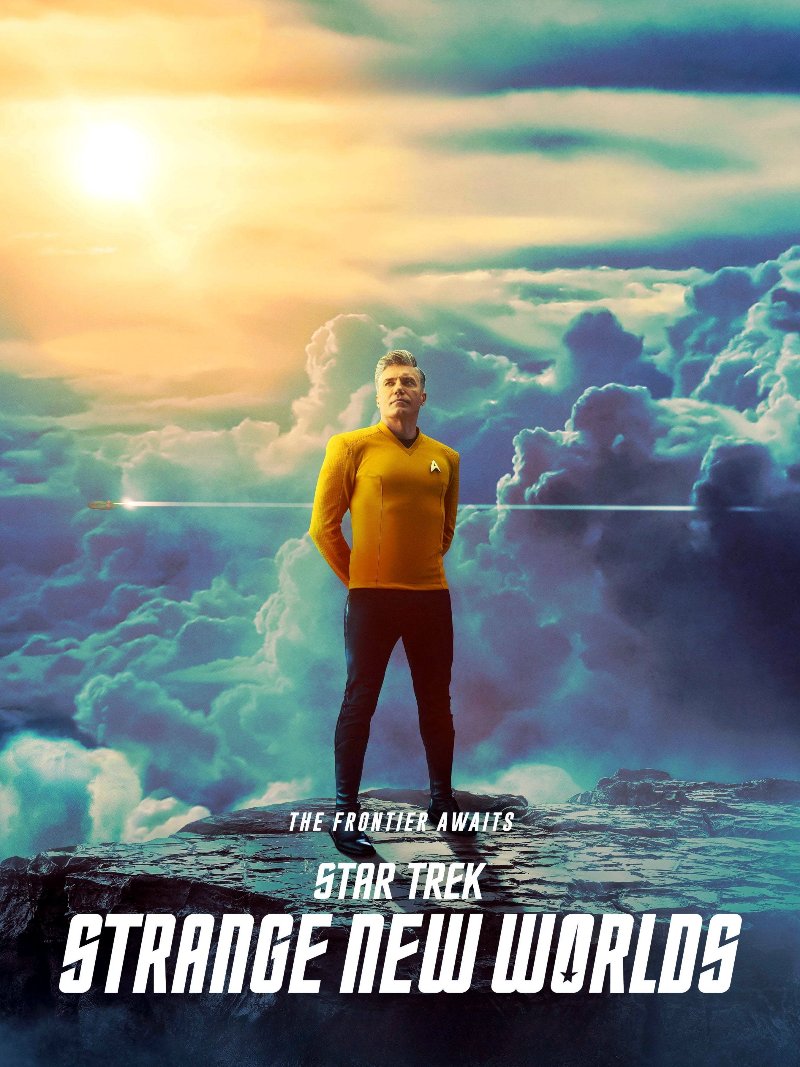 Star Trek Strange New Worlds paper poster