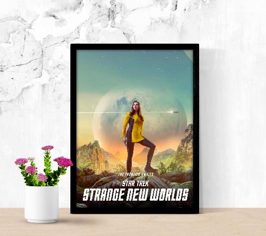 Star Trek Strange New Worlds framed poster