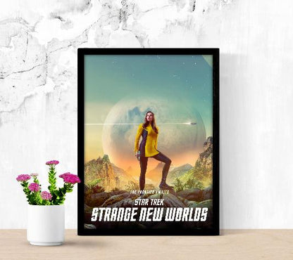 Star Trek Strange New Worlds framed poster