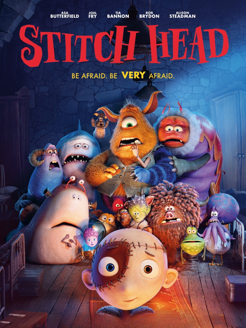 Stitch Head paper poster