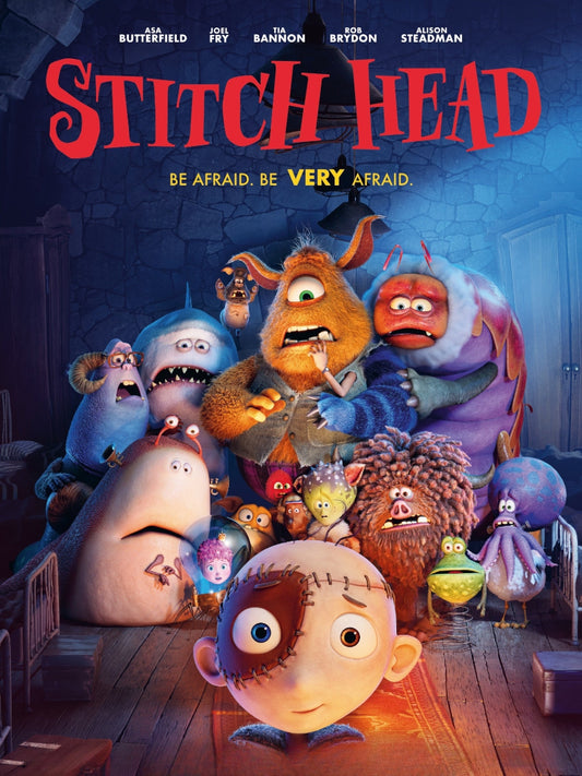 Stitch Head paper poster