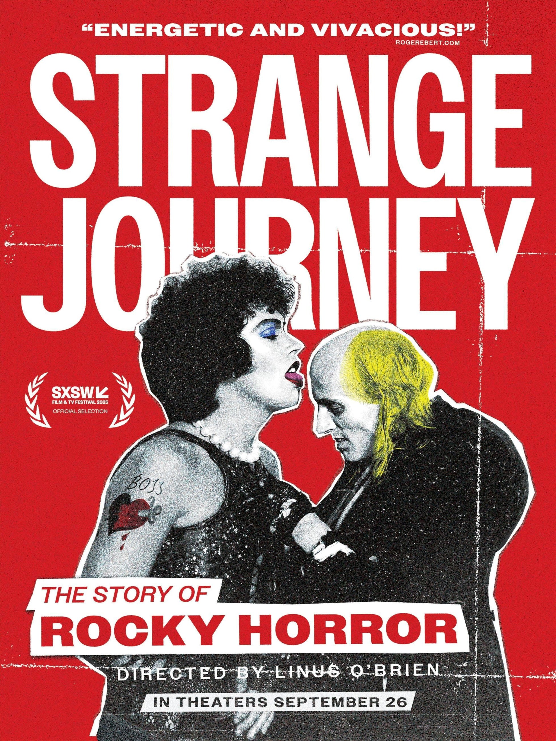 Strange Journey The Story of Rocky Horror paper poster
