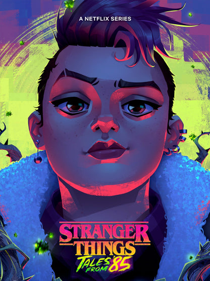 Stranger Things Tales From 85 paper poster