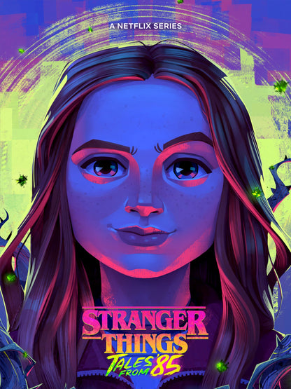 Stranger Things Tales From 85 paper poster