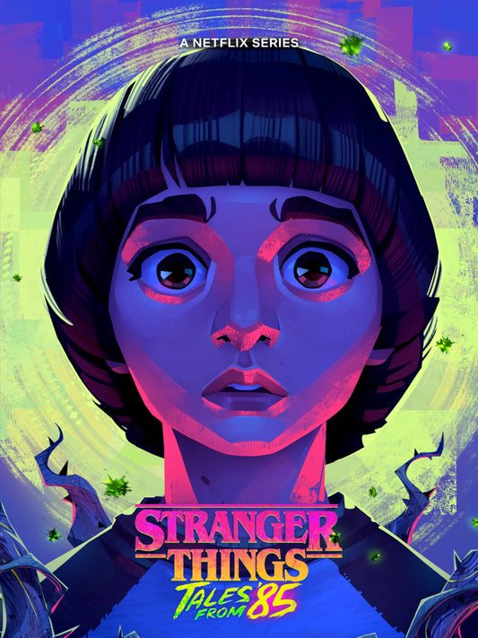 Stranger Things Tales From 85 paper poster