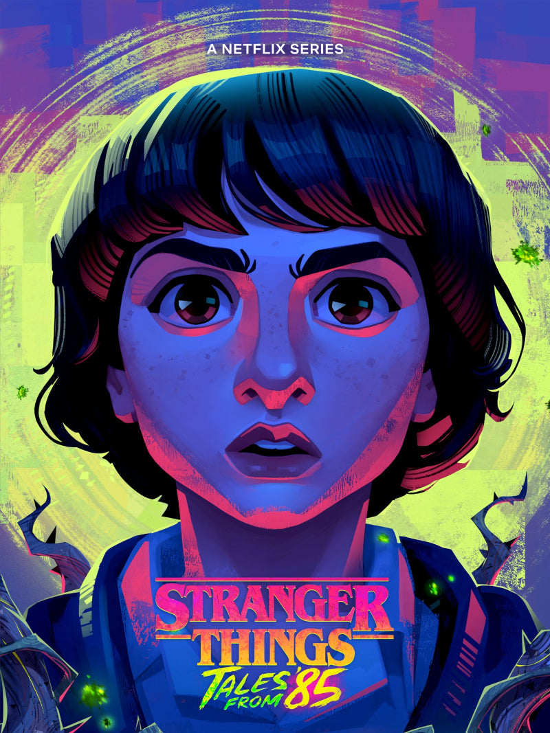 Stranger Things Tales From 85 paper poster