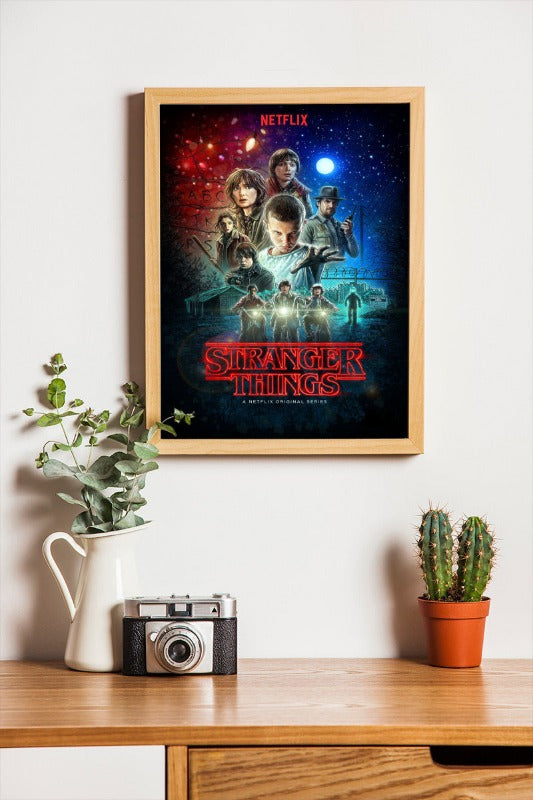 Stranger Things - framed poster