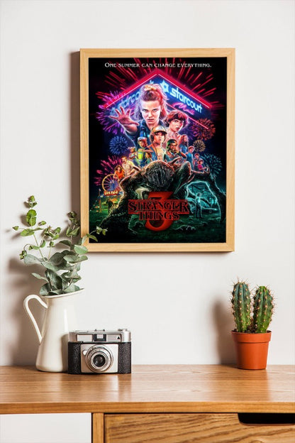 Stranger Things - framed poster