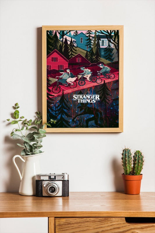 Stranger Things - framed poster