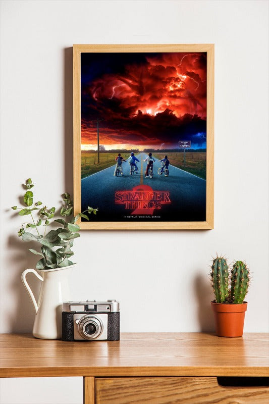 Stranger Things - framed poster