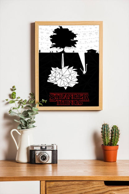 Stranger Things - framed poster