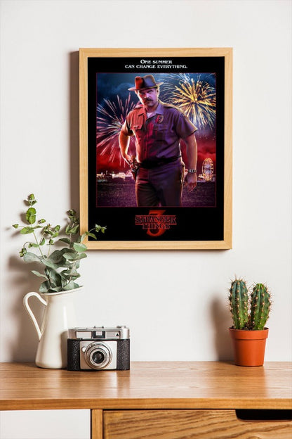 Stranger Things - framed poster