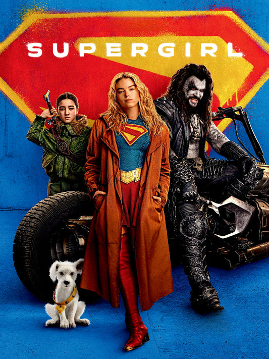 Supergirl paper poster