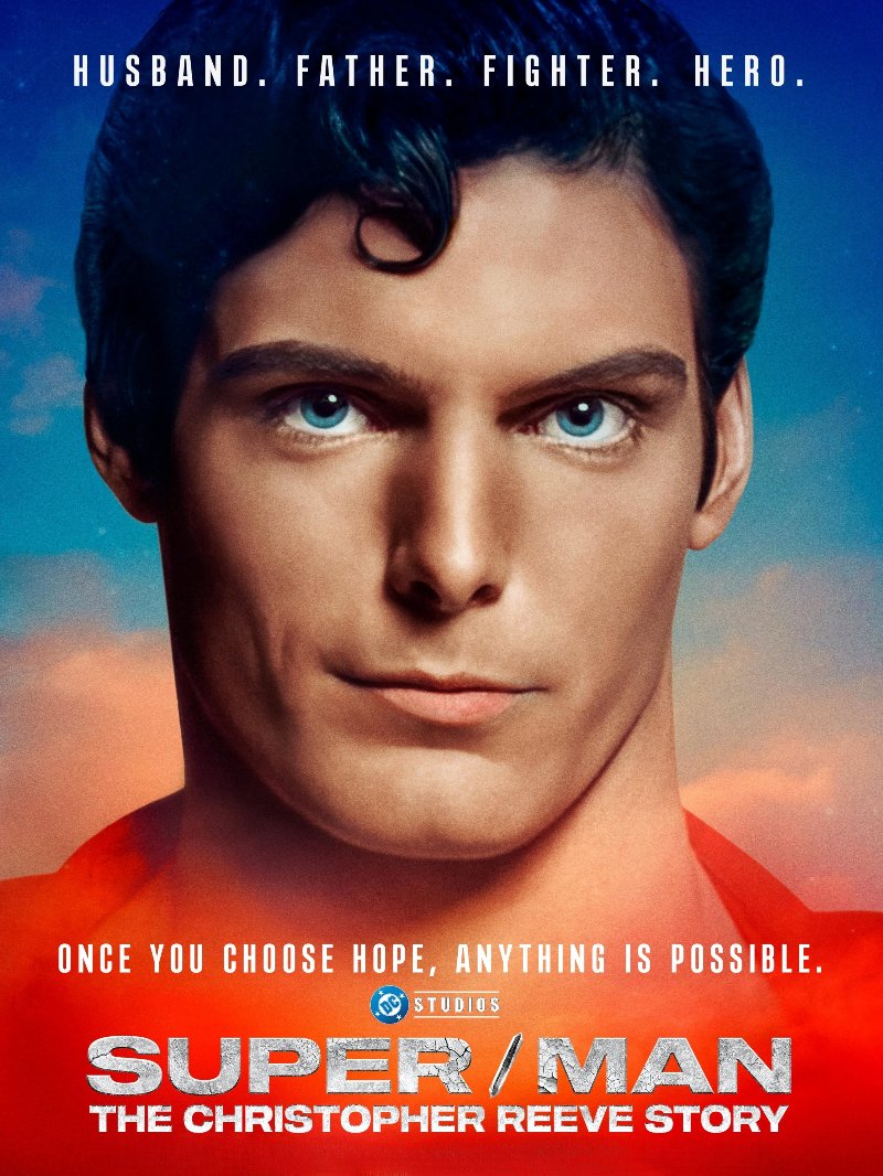 Superman The Christopher Reeve Story paper poster