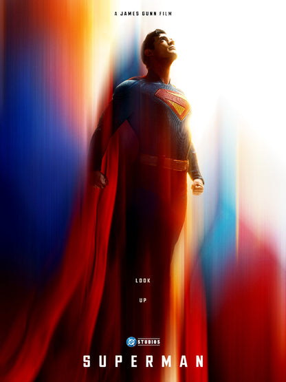 Superman paper poster