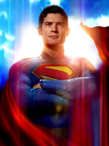 Superman paper poster