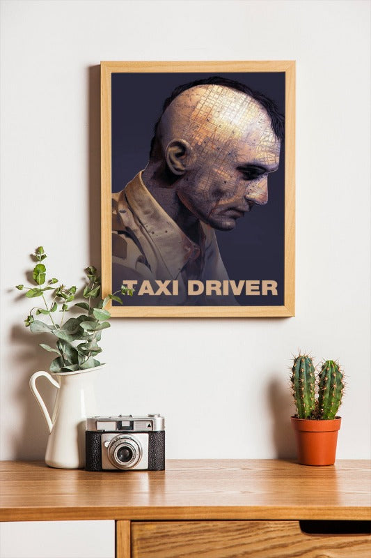 Taxi Driver - framed poster