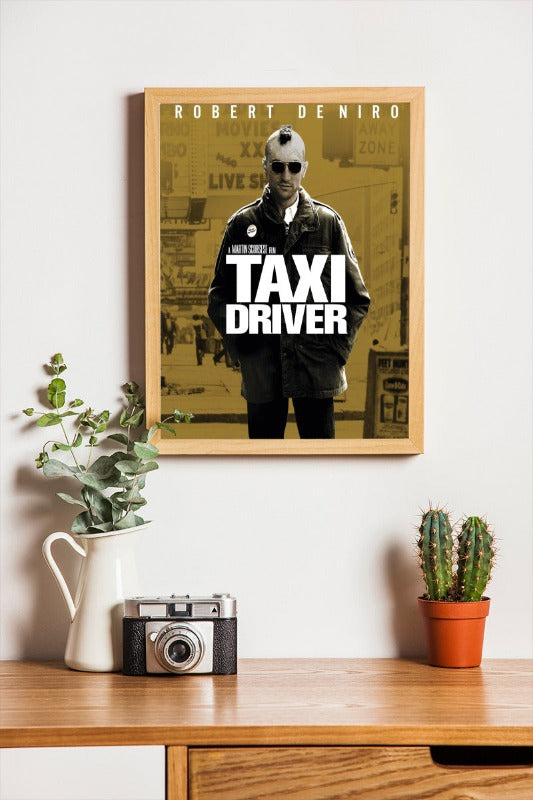 Taxi Driver - framed poster