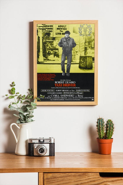 Taxi Driver - framed poster