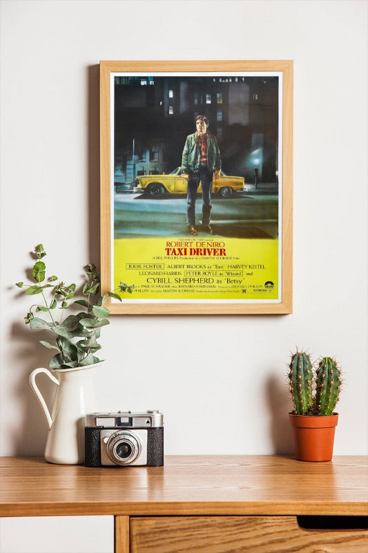 Taxi Driver - framed poster