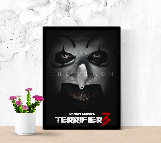 Terrifier 3 framed poster