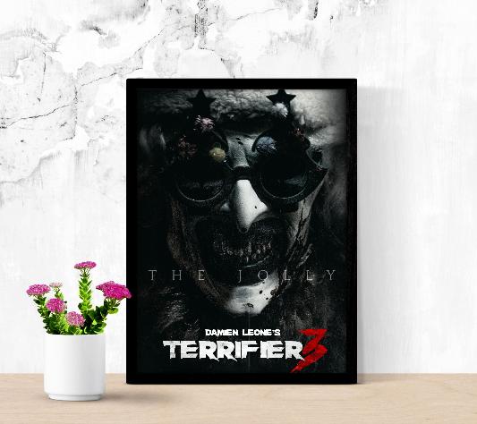 Terrifier 3 framed poster