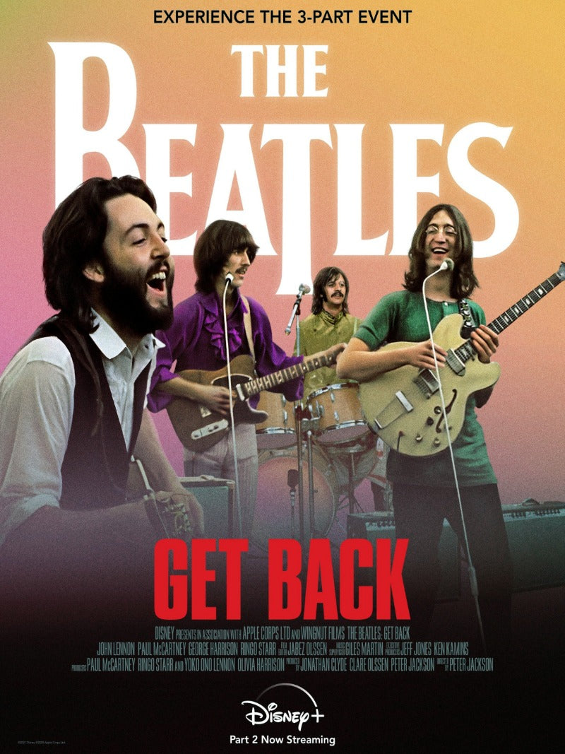 The Beatles Get Back - poster