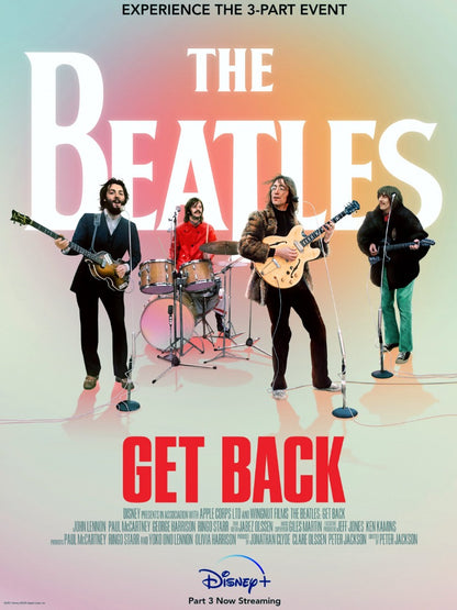 The Beatles Get Back - poster