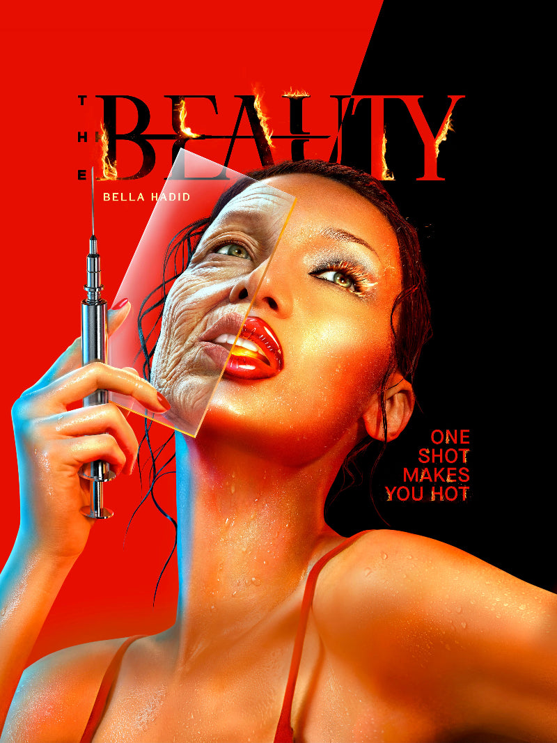 The Beauty paper poster
