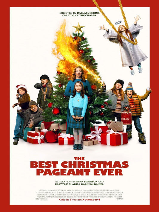 The Best Christmas Pageant Ever paper poster