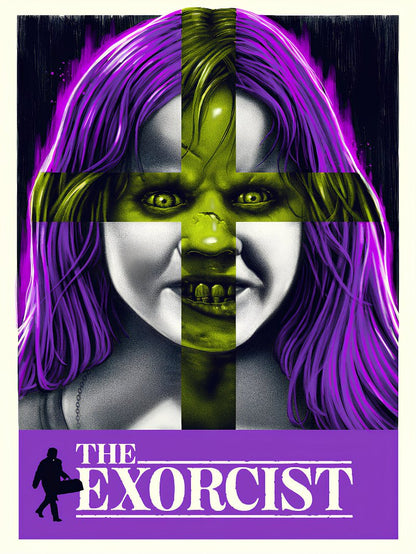 The Exorcist paper poster