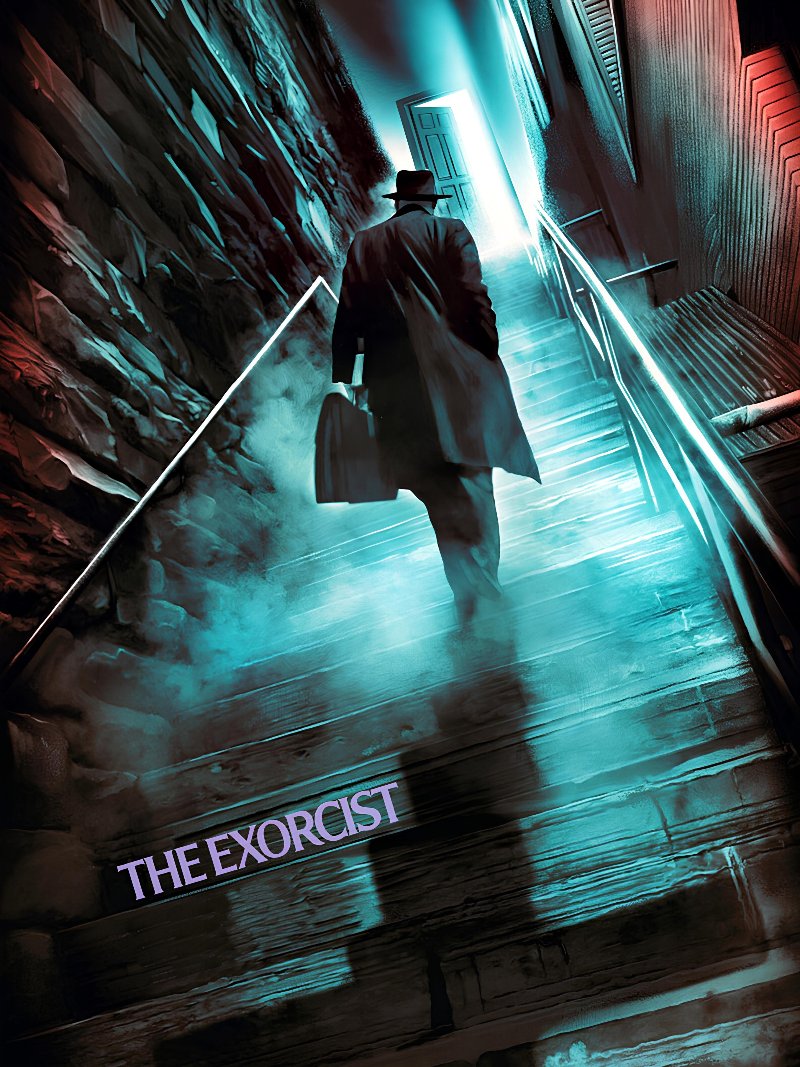 The Exorcist paper poster