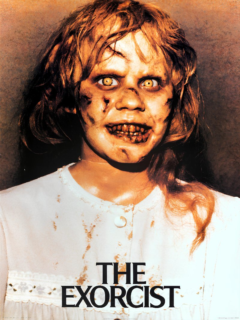 The Exorcist paper poster