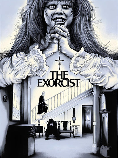 The Exorcist paper poster