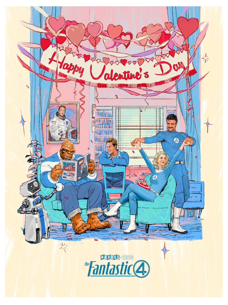 The Fantastic Four paper poster