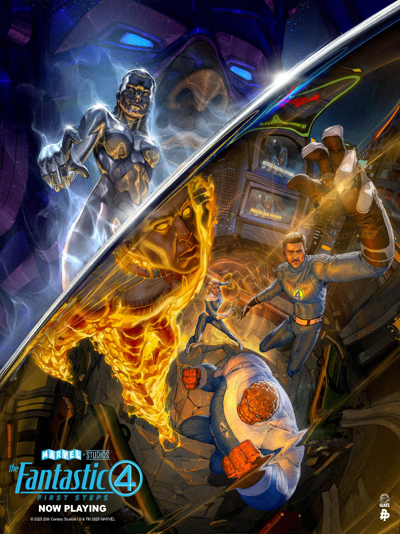The Fantastic Four paper poster