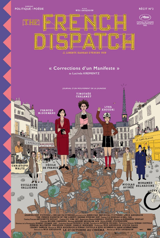 The French Dispatch - poster