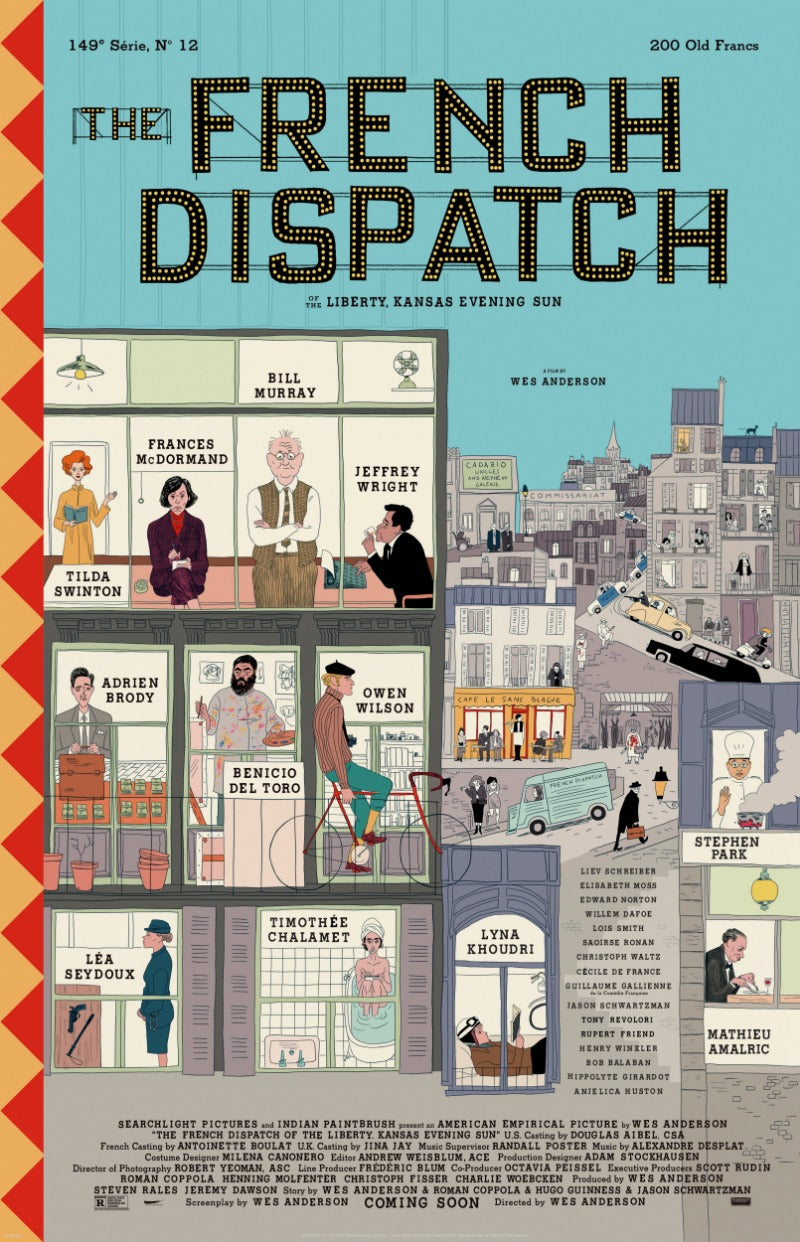 The French Dispatch - poster