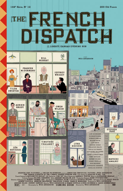 The French Dispatch - poster