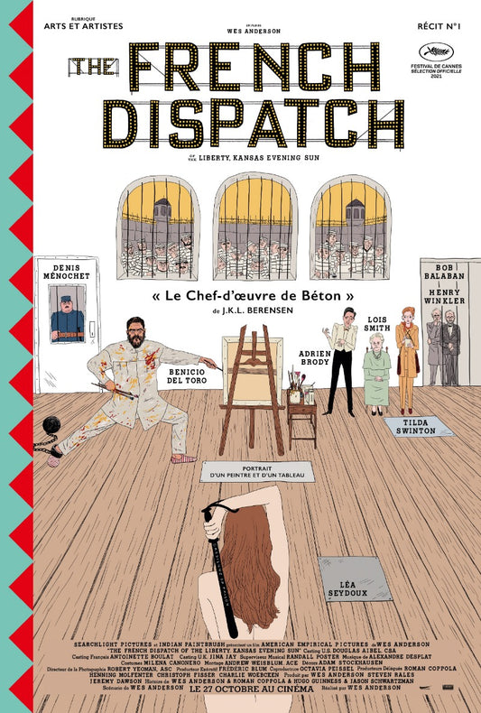 The French Dispatch - poster