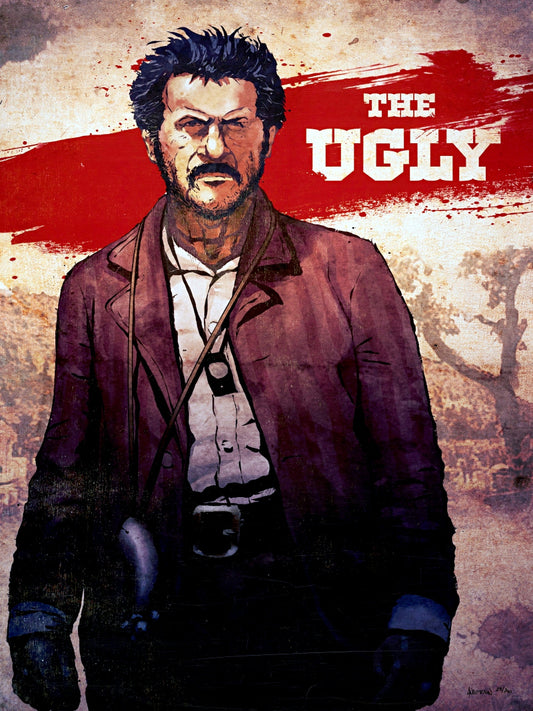 Eli Wallach is The Ugly paper poster