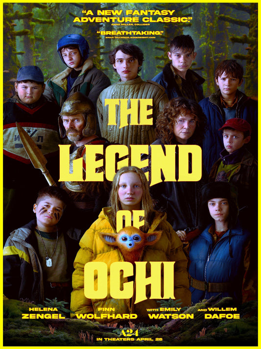 The Legend of Ochi paper poster