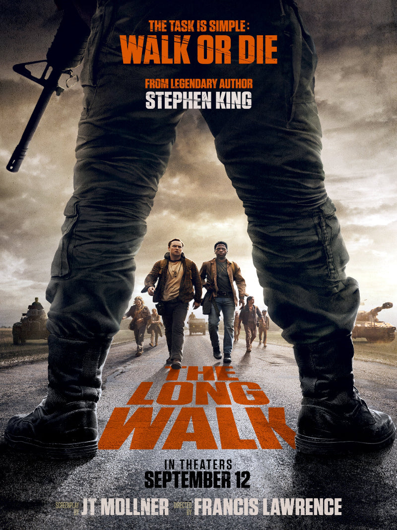 The Long Walk paper poster
