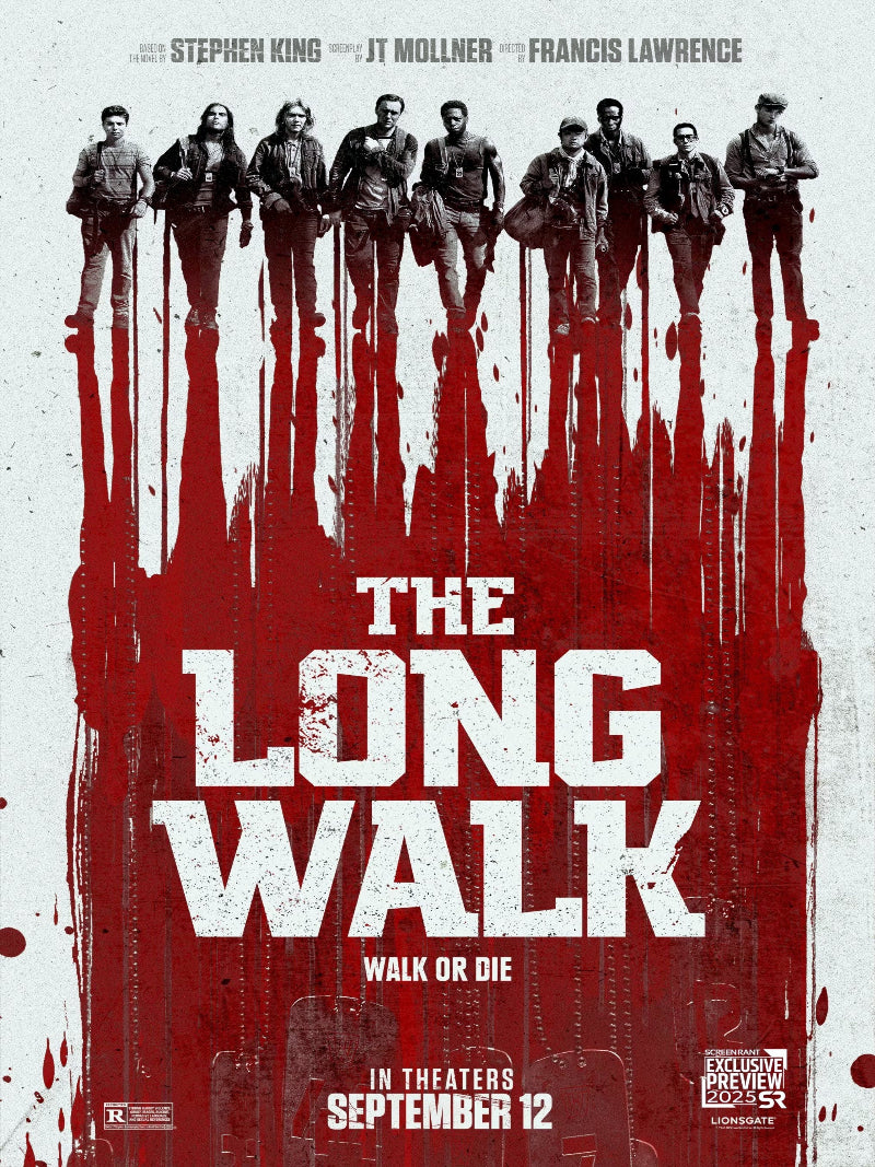 The Long Walk paper poster